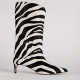 JACE BOOTS IN ZEBRA PONY