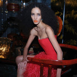 GISELLE IN PEDRO RED