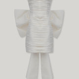 LINA DRESS IN PEARL DROP