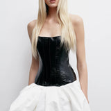 GALINA MINI SKIRT IN PEARL DROP