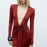 AZURE MAXI IN TERRA ROSSO