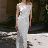FUJI MAXI DRESS IN MOTHER OF PEARL