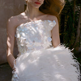 FUJI MAXI DRESS IN MOTHER OF PEARL