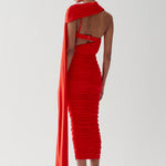 Arka Görsel - ETNA MIDI DRESS IN AMBERICA