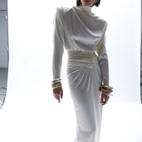 ÂGNES MAXI IN SHELL WHITE
