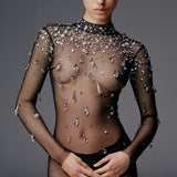 CATROUX DRESS IN À MES ÉTOILES