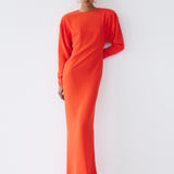 GALLERY MAXI DRESS IN LAVA