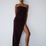 COLUMN MAXI DRESS IN ARCHIEVE