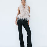 LENNY PANTS IN KAJAL BLACK