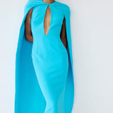 ADA MAXI DRESS IN TURQUOISE