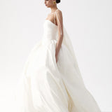 BRITT CAPE IN PEARL DROP