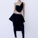 FOLD SKIRT IN CHEZ CASTEL