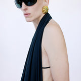MAWU TOP IN SABBIA NERA