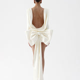 ISTHAR MINI BOW DRESS IN LOKUM