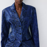 MAYA JACKET IN AEGEAN