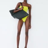 HEAT SWIMSUIT IN FRESH LIME