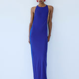 BARE MAXI DRESS IN NAZAR BLUE
