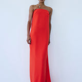 COAST MAXI CAPE DRESS IN LAVA