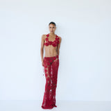 DEMETER SKIRT IN CARMIN