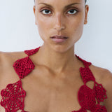 DEMETER TOP IN CARMIN