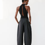 NESSA BODYSUIT IN JET