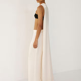 CLAUDIE CAPE IN CREMA