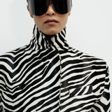 MAYA JACKET IN ZEBRA JASPER