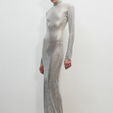 CATROUX DRESS IN ELMAS