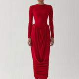 CAMINO MIDI DRESS IN CORAZON
