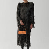 BYBLOS MIDI DRESS IN NIGHT SWIM