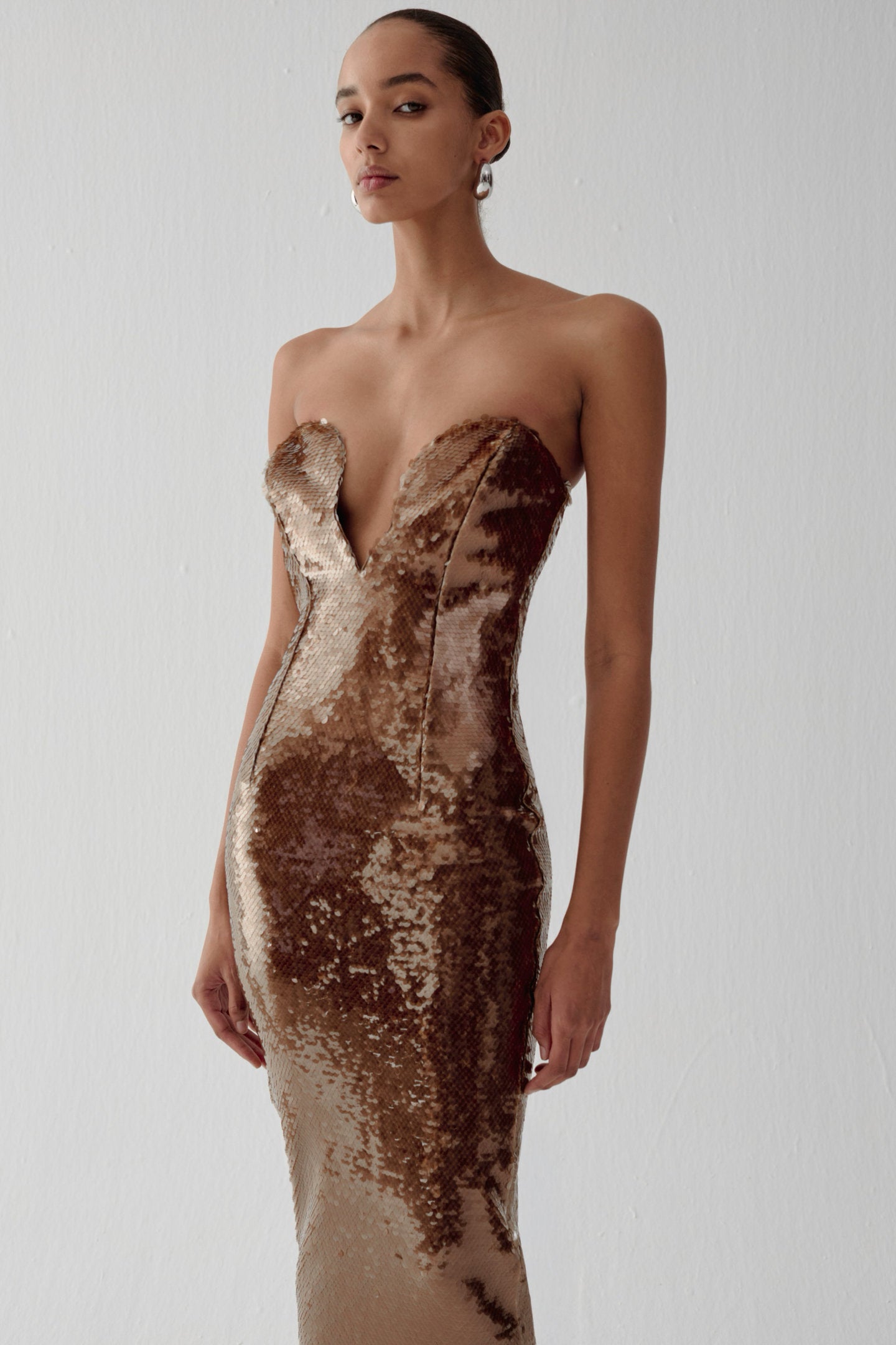 PULSE MIDI DRESS IN AFTER