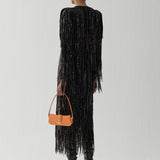 BYBLOS MIDI DRESS IN NIGHT SWIM