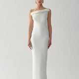 FUJI MAXI BOW DRESS IN PALAIS DE TOKYO