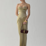 UNTITLED MAXI DRESS IN RIVIERA