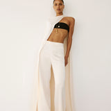 CLAUDIE CAPE IN CREMA