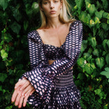 TINA TOP IN STARGAZER LILY