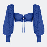TINA SKIRT IN BLUE VALENTINE