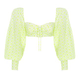 TINA TOP IN GOLDEN DAFFODILS